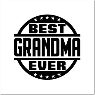 Best Grandma Ever Posters and Art